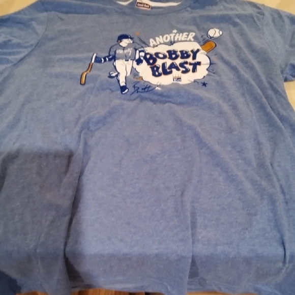 Graphic Royals Blue Tee by Charlie Hustle - Picture 2 of 2
